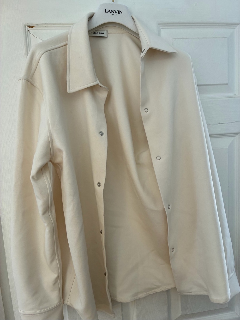 Sandro Cream over Jacket